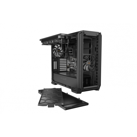 be quiet! Silent Base 601 Window - Tower - extended ATX - windowed side panel - no power supply (ATX / PS/2) - black - USB/Audio - 14