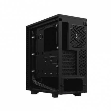 Fractal Design Define 7 Compact - Tower - ATX - no power supply (ATX) - black solid - USB/Audio - 48
