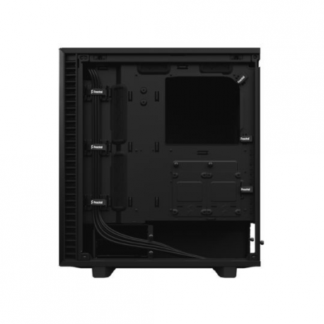 Fractal Design Define 7 Compact - Tower - ATX - no power supply (ATX) - black solid - USB/Audio - 49