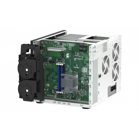 QNAP TS-1655 - NAS server - 16 bays - SATA 6Gb / s - RAID 0, 1, 5, 6, 10, 50, JBOD, 60 - RAM 8 GB - 2.5 Gigabit Ethernet - iSCSI support - 6