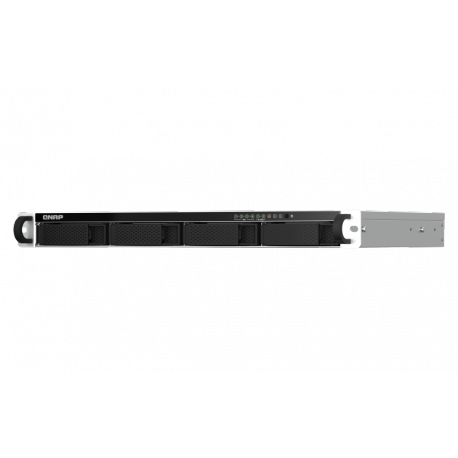 QNAP TS-464eU - NAS server - 4 bays - rack-mountable - SATA 6Gb / s - RAID 0, 1, 5, 6, 10, JBOD - RAM 8 GB - 2.5 Gigabit Ethernet - iSCSI support - 1U - 2