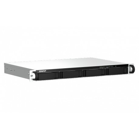 QNAP TS-464eU - NAS server - 4 bays - rack-mountable - SATA 6Gb / s - RAID 0, 1, 5, 6, 10, JBOD - RAM 8 GB - 2.5 Gigabit Ethernet - iSCSI support - 1U - 5