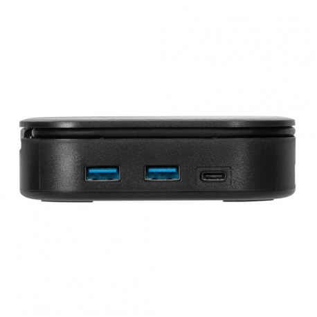 Targus USB-C Universal Dual HD Docking Station with 80W PD Pass-Thru - Docking station - USB-C 3.2 Gen 2 - 2 x HDMI - GigE - TAA Compliant - 7