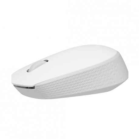 Logitech M171 - Mouse - right and left-handed - optical - 3 buttons - wireless - 2.4 GHz - USB wireless receiver - off-white - 4