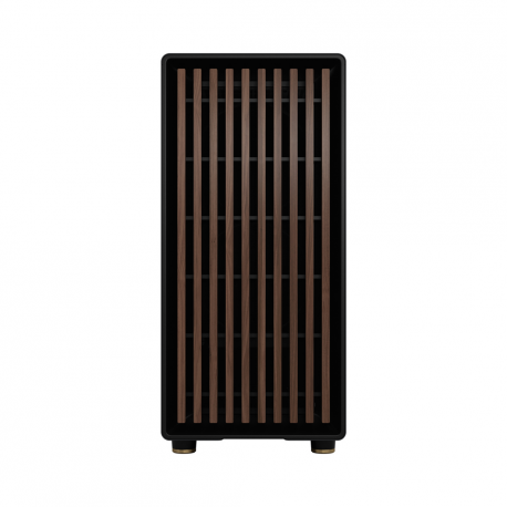 Fractal Design North - Mid tower - ATX - windowed side panel (tinted glass) - no power supply (ATX) - charcoal black - USB / Audio - 32