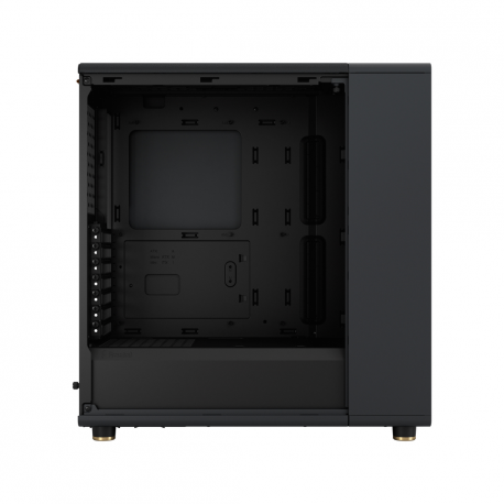 Fractal Design North - Mid tower - ATX - windowed side panel (tinted glass) - no power supply (ATX) - charcoal black - USB / Audio - 38
