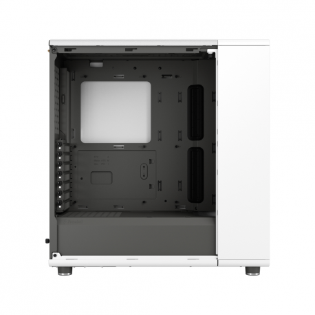Fractal Design North - Mid tower - ATX - windowed side panel (tempered glass) - no power supply (ATX) - chalk white - USB / Audio - 37