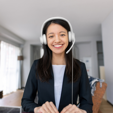 Logitech H390 - Headset - on-ear - wired - USB-A - off-white - 1