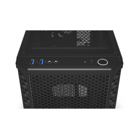 Endorfy Signum 300 Solid - Mid tower - ATX - no power supply (ATX) - black - USB / Audio - 21