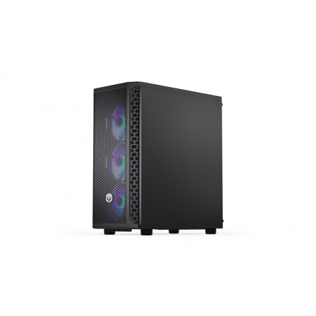 Endorfy Signum 300 ARGB - Mid tower - ATX - windowed side panel (tempered glass) - no power supply (ATX) - black - USB / Audio - 24