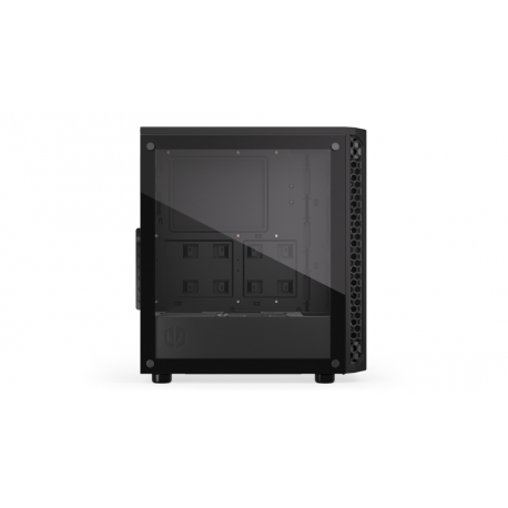 Endorfy Signum 300 Air - Mid tower - ATX - windowed side panel (tempered glass) - no power supply (ATX) - black - USB / Audio - 19