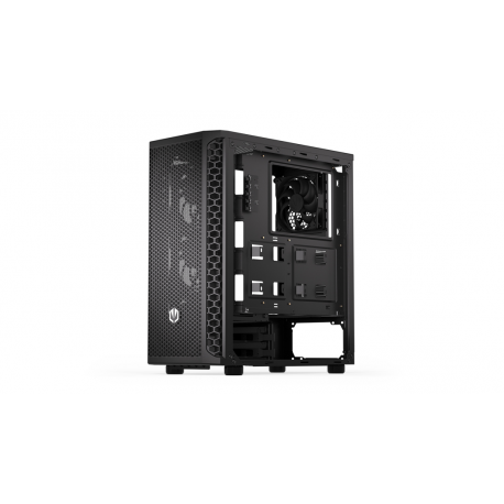 Endorfy Signum 300 Air - Mid tower - ATX - windowed side panel (tempered glass) - no power supply (ATX) - black - USB / Audio - 23