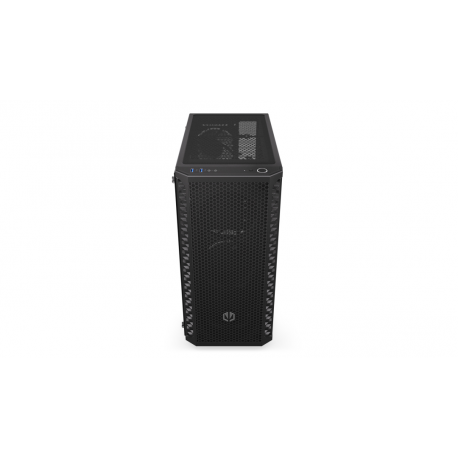 Endorfy Signum 300 Air - Mid tower - ATX - windowed side panel (tempered glass) - no power supply (ATX) - black - USB / Audio - 24