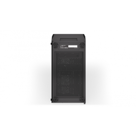 Endorfy Regnum 400 Air - PC case - ATX - windowed side panel (tempered glass) - no power supply (ATX) - black - USB / Audio - 34