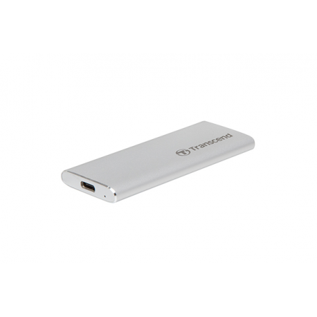 Transcend ESD260C - SSD - 1 TB - external (portable) - USB 3.1 Gen 2 - silver - 2