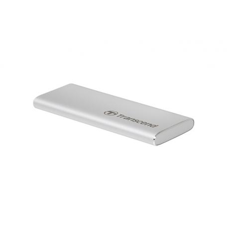 Transcend ESD260C - SSD - 500 GB - external (portable) - USB 3.1 Gen 2 - silver - 1
