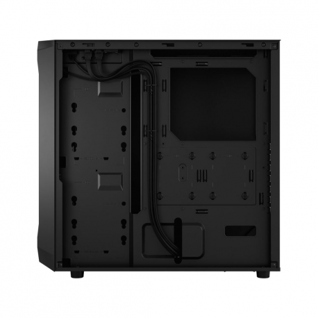 Fractal Design Focus 2 RGB - Tower - ATX - no power supply (ATX) - black solid - USB/Audio - 29