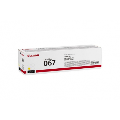 Canon 067 - Yellow - original - toner cartridge - 3