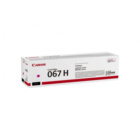 Canon 067 H - High capacity - magenta - original - toner cartridge - 3