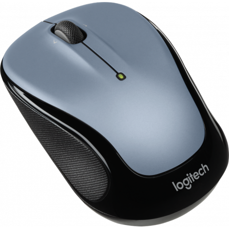 Logitech M325s - Mouse - right and left-handed - optical - 5 buttons - wireless - 2.4 GHz - USB wireless receiver - grey - 4