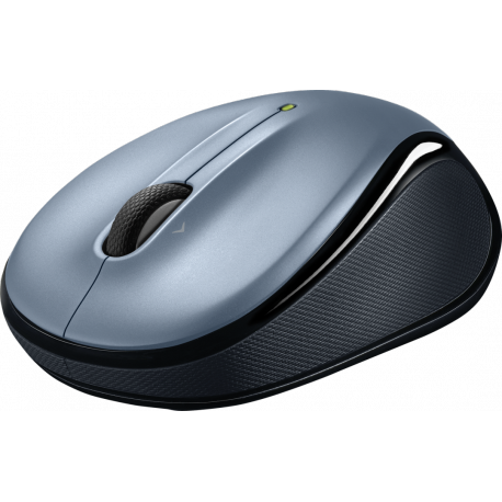Logitech M325s - Mouse - right and left-handed - optical - 5 buttons - wireless - 2.4 GHz - USB wireless receiver - grey - 5