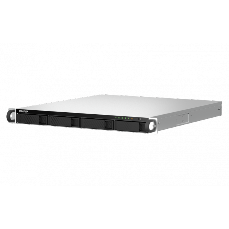 QNAP TS-464U-RP - NAS server - 4 bays - rack-mountable - SATA 6Gb/s - RAID 0, 1, 5, 6, 10, JBOD - RAM 8 GB - 2.5 Gigabit Ethernet - iSCSI support - 1U - 8