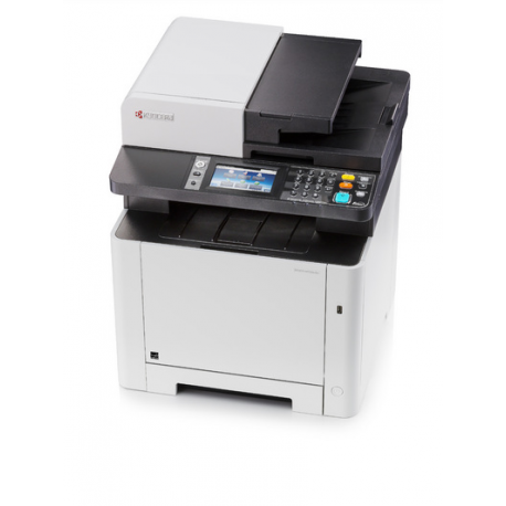 Kyocera ECOSYS M5526cdn - Multifunction printer - colour - laser - Legal (216 x 356 mm)/A4 (210 x 297 mm) (original) - A4/Legal (media) - up to 26 ppm (copying) - up to 26 ppm (printing) - 300 sheets - 33.6 Kbps - USB 2.0, Gigabit LAN, USB host - 10