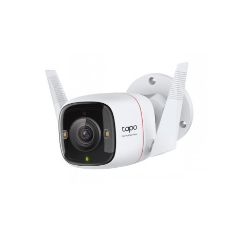 Tapo C325WB V1 - Network surveillance camera - bullet - outdoor - dustproof  /  weatherproof - colour (Day&Night) - 4 MP - 2688 x 1520 - 2K - fixed focal - audio - wireless - Wi-Fi - 2.4GHz radio - H.264 - DC 9 V - 0