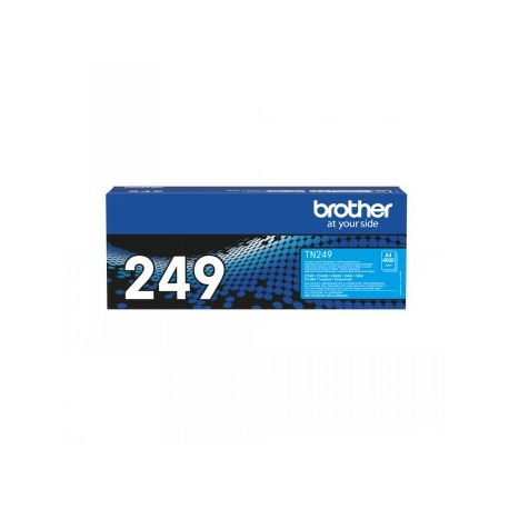 Brother TN249C - Super High Yield - cyan - original - box - toner cartridge - for Brother HL-L8240CDW, MFC-L8390CDW - 0