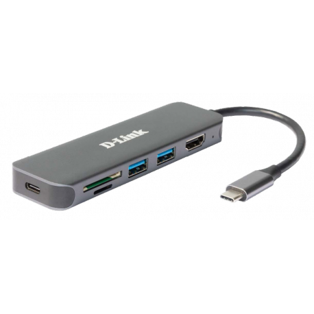 D-Link DUB-2327 - Docking station - USB-C / Thunderbolt 3 - HDMI - 0