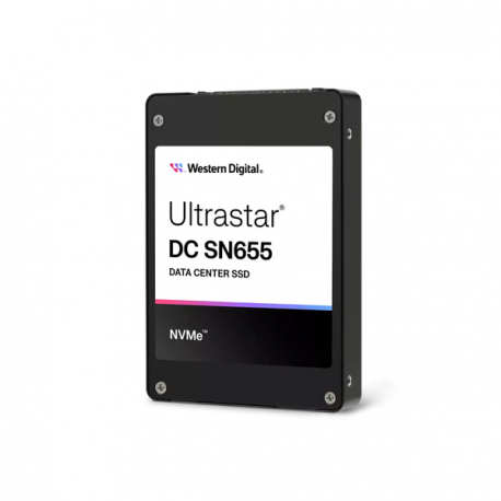 WD Ultrastar DC SN655 WUS5EA1A1ESP7E3 - SSD - 15.36 TB - internal - 2.5" - U.3 PCIe 4.0 (NVMe) - 0