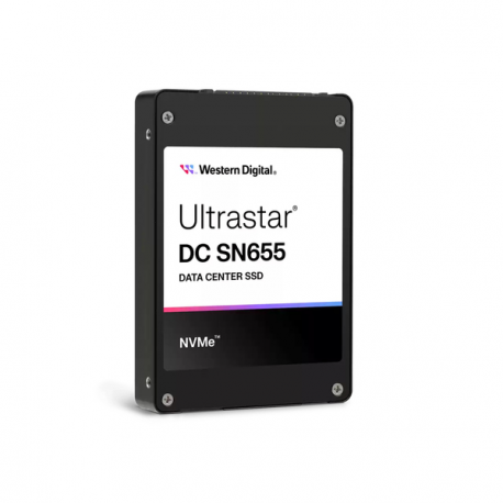 WD Ultrastar DC SN655 WUS5EA1A1ESP7E3 - SSD - 15.36 TB - internal - 2.5" - U.3 PCIe 4.0 (NVMe) - 2