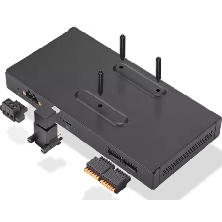 Lenovo IO Box - Port replicator - USB-C - GigE - CRU - for ThinkCentre M75t Gen 2 11W5; ThinkEdge SE30 11NA, 11NB - 0