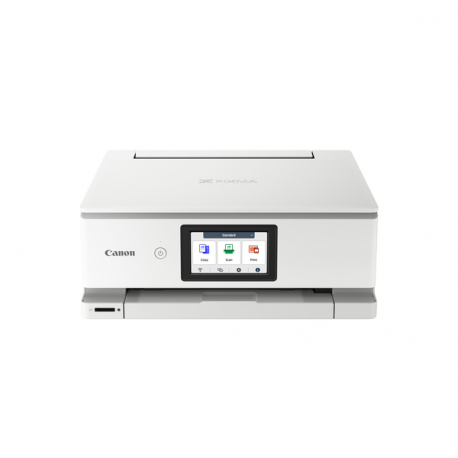 Canon PIXMA TS8751 - Multifunction printer - colour - ink-jet - Legal (216 x 356 mm) (original) - A4 / Legal (media) - up to 15 ipm (printing) - 200 sheets - USB 2.0, Wi-Fi(ac) - white - 0