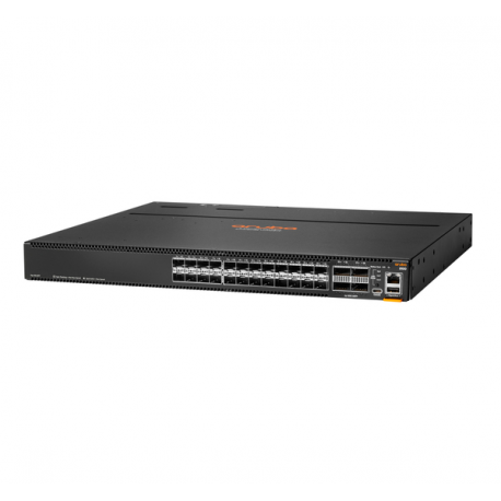 HPE Aruba Networking CX 8100 24x10G SFP+ 4x40 / 100G QSFP28 Switch - Switch - L3 - Managed - 24 x 1 Gigabit / 10 Gigabit SFP / SFP+ + 4 x 40 Gigabit QSFP+ / 100 Gigabit QSFP28 - front to back airflow - rack-mountable - 1