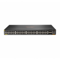 HPE Aruba Networking CX 6200F 48G Class4 PoE 4SFP+ 740W Switch - Switch - Max. Stacking Distance 10 kms - L3 - Managed - 48 x 10 / 100 / 1000 (PoE+) + 4 x 1 Gigabit / 10 Gigabit SFP+ (uplink) - front and side to back - rack-mountable - PoE+ (740 W) - BTO