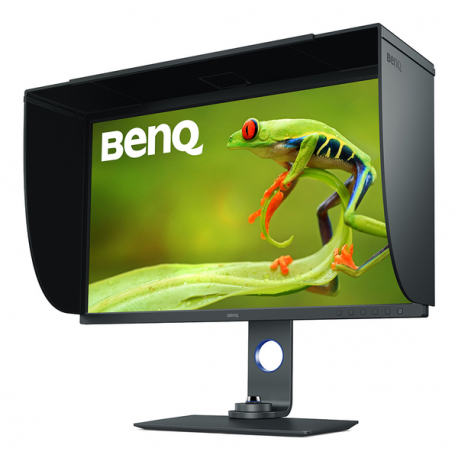 BenQ PhotoVue SW321C - LED monitor - 32" - 3840 x 2160 4K UHD (2160p) @ 60 Hz - IPS - 250 cd / m² - 1000:1 - HDR10 - 5 ms - 2xHDMI, DisplayPort, USB-C - grey - 2