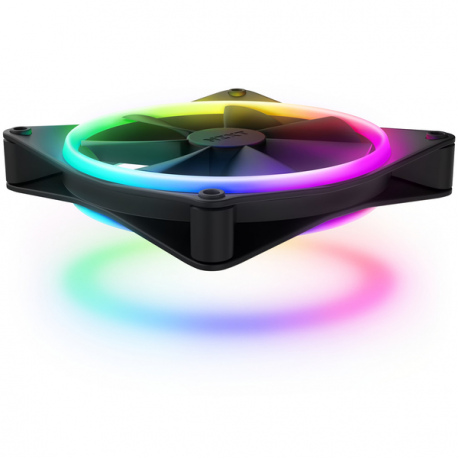 NZXT F Series F120 RGB DUO - Case fan - 120 mm - black - 4