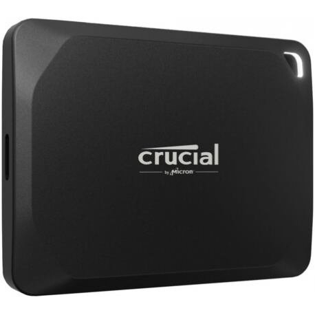 Crucial X10 Pro - SSD - encrypted - 1 TB - external (portable) - USB 3.2 Gen 2 (USB-C connector) - 256-bit AES - 3