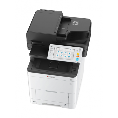 Kyocera ECOSYS MA3500CIFX - Multifunction printer - colour - laser - A4 (210 x 297 mm) (original) - A4 / Legal (media) - up to 35 ppm (copying) - up to 35 ppm (printing) - 100 sheets - 33.6 Kbps - USB 2.0, Gigabit LAN, USB host - 5