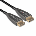 Club 3D CAC-1079 - DisplayPort cable - DisplayPort (M) latched to DisplayPort (M) latched - DisplayPort 1.4 - 20 m - 4K support, 8K support, Active Optical Cable (AOC)