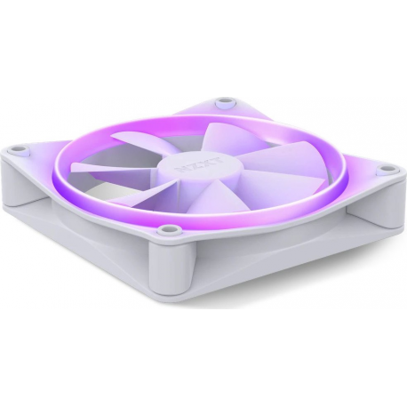 NZXT F Series F120 RGB Triple Pack - Case fan - 120 mm - matt white - 13