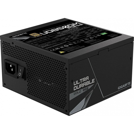 Gigabyte UD850GM PG5 - Power supply (internal) - ATX12V  /  EPS12V - 80 PLUS Gold - AC 100-240 V - 850 Watt - active PFC - 4
