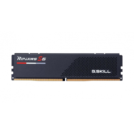 G.Skill Ripjaws S5 - DDR5 - kit - 64 GB: 2 x 32 GB - DIMM 288-pin low profile - 6000 MHz / PC5-48000 - CL36 - 1.35 V - unbuffered - on-die ECC - matte black - 2