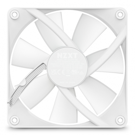 NZXT F Series F120 RGB Core - Case fan - 120 mm - white - 2