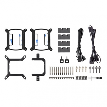 Thermaltake TH360 ARGB Sync V2 - Processor cooler - (for: LGA1156, AM2, AM2+, AM3, LGA1155, AM3+, LGA2011, LGA1150, LGA1151, AM4, LGA2066, LGA1200, LGA1700, AM5) - copper - 120 mm - black - 3