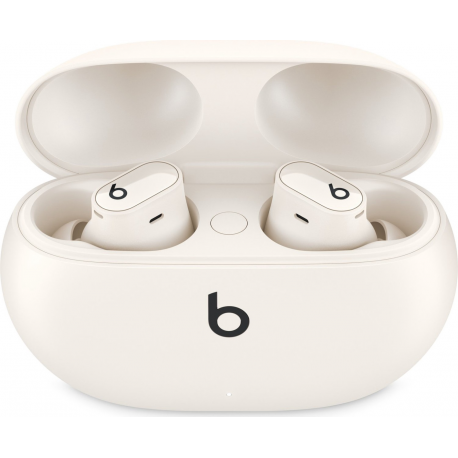 Beats Studio Buds + - True wireless earphones with mic - in-ear - Bluetooth - active noise cancelling - ivory - 1