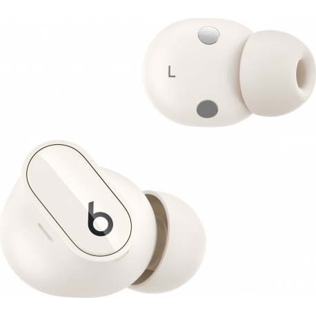 Beats Studio Buds + - True wireless earphones with mic - in-ear - Bluetooth - active noise cancelling - ivory - 4
