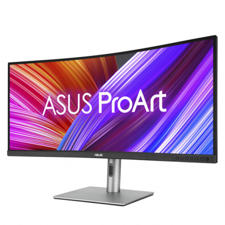 ASUS ProArt PA34VCNV - LED monitor - curved - 34.1" - 3440 x 1440 UWQHD @ 60 Hz - IPS - 300 cd / m² - 1000:1 - HDR10 - 5 ms - 2xHDMI, 2xDisplayPort, USB-C - speakers - black - 8