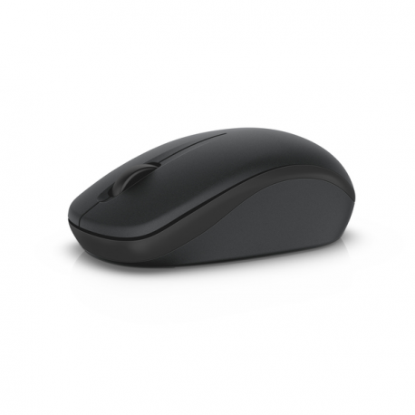 Dell WM126 - Mouse - optical - 3 buttons - wireless - RF - USB wireless receiver - 0